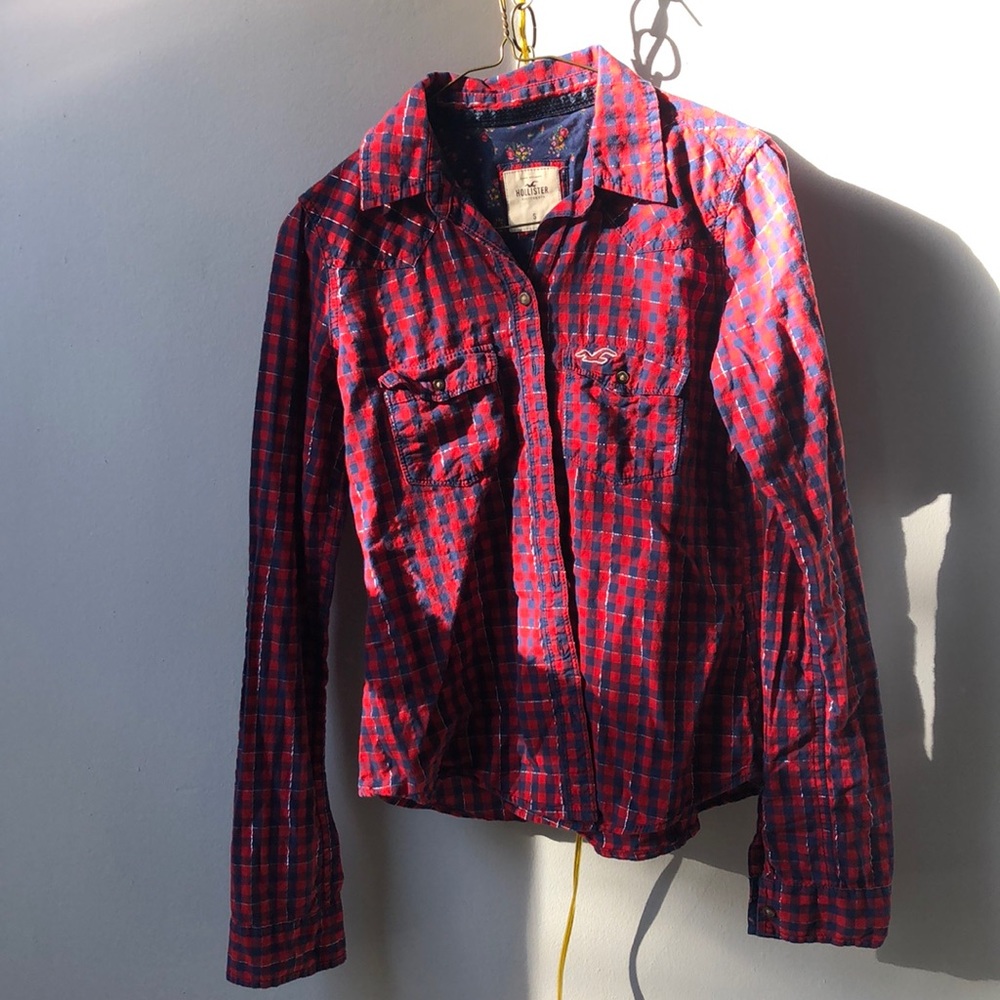 Hollister Long Sleeve Button Up